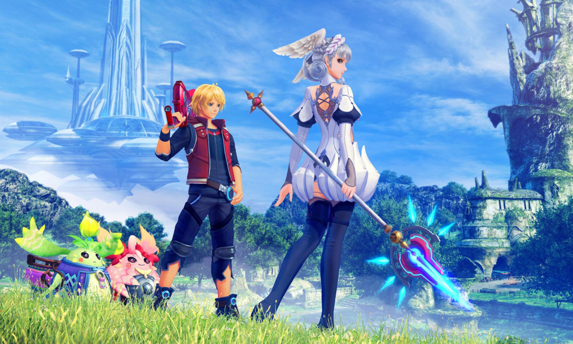 Xenoblade Chronicles: Definitive Edition Shulk ja Melia kuvissa epilogi