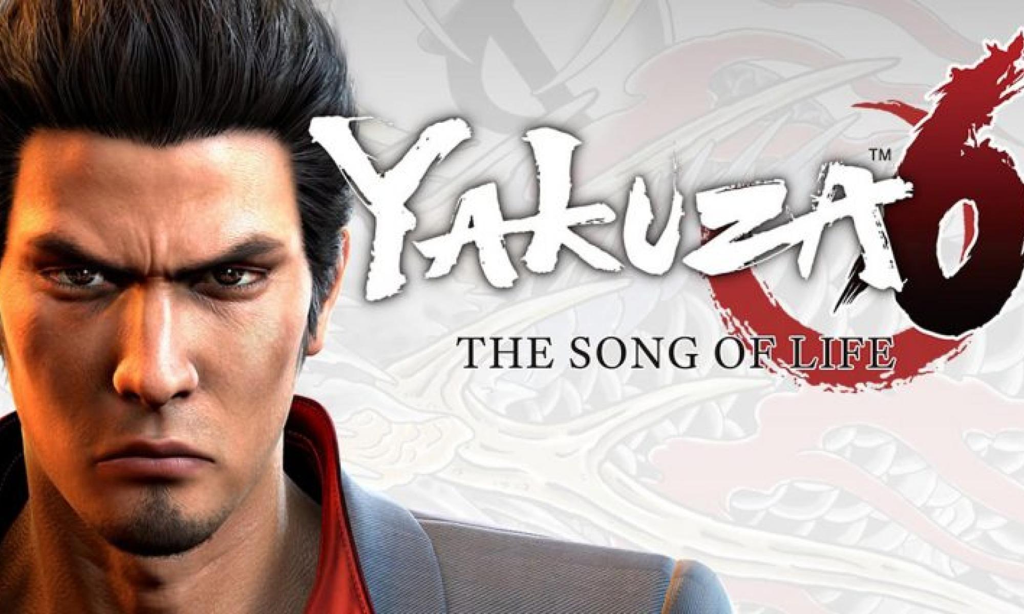 Yakuza 6 The Song of Life kansi banneri