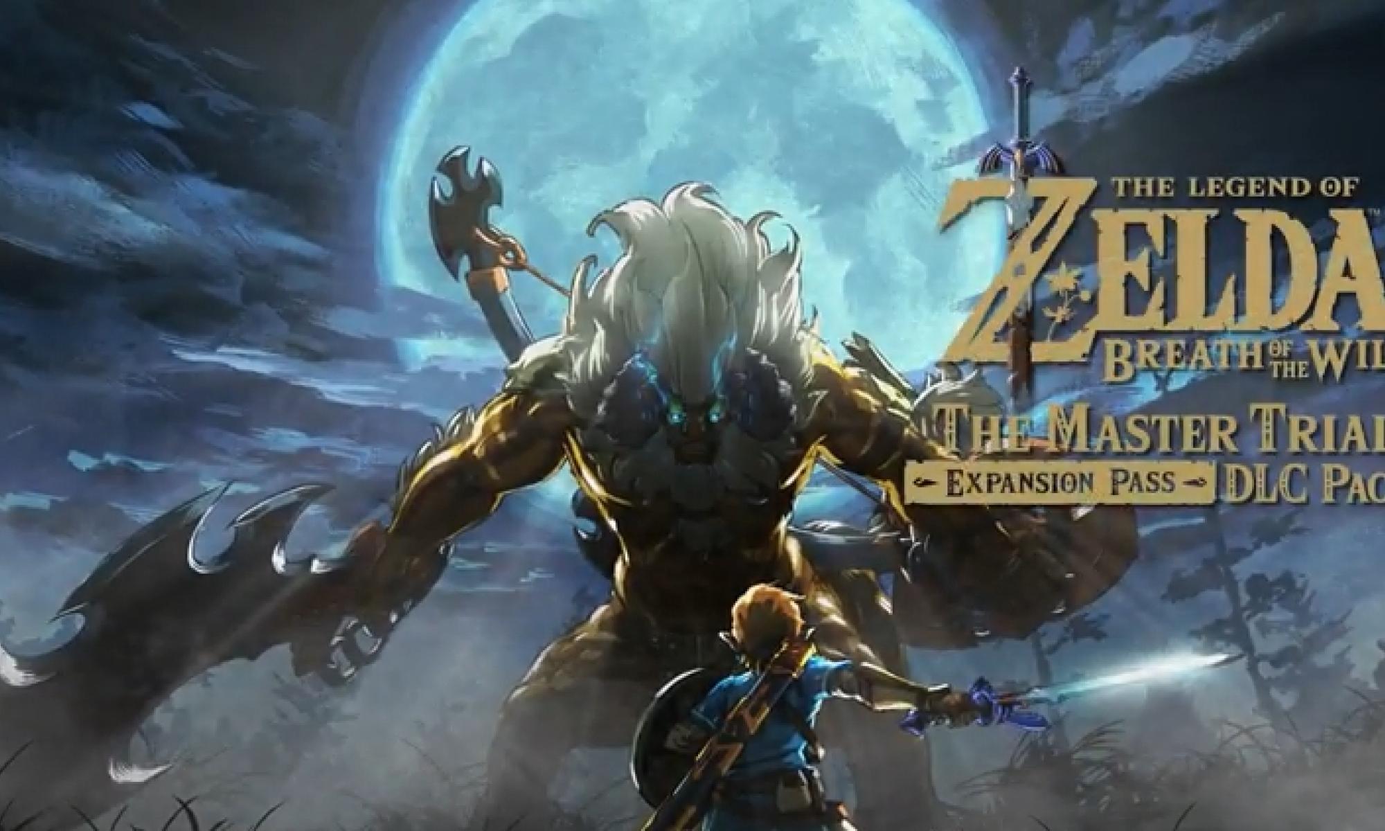 Zelda Breath of the Wild DLC-paketti The Master Trials