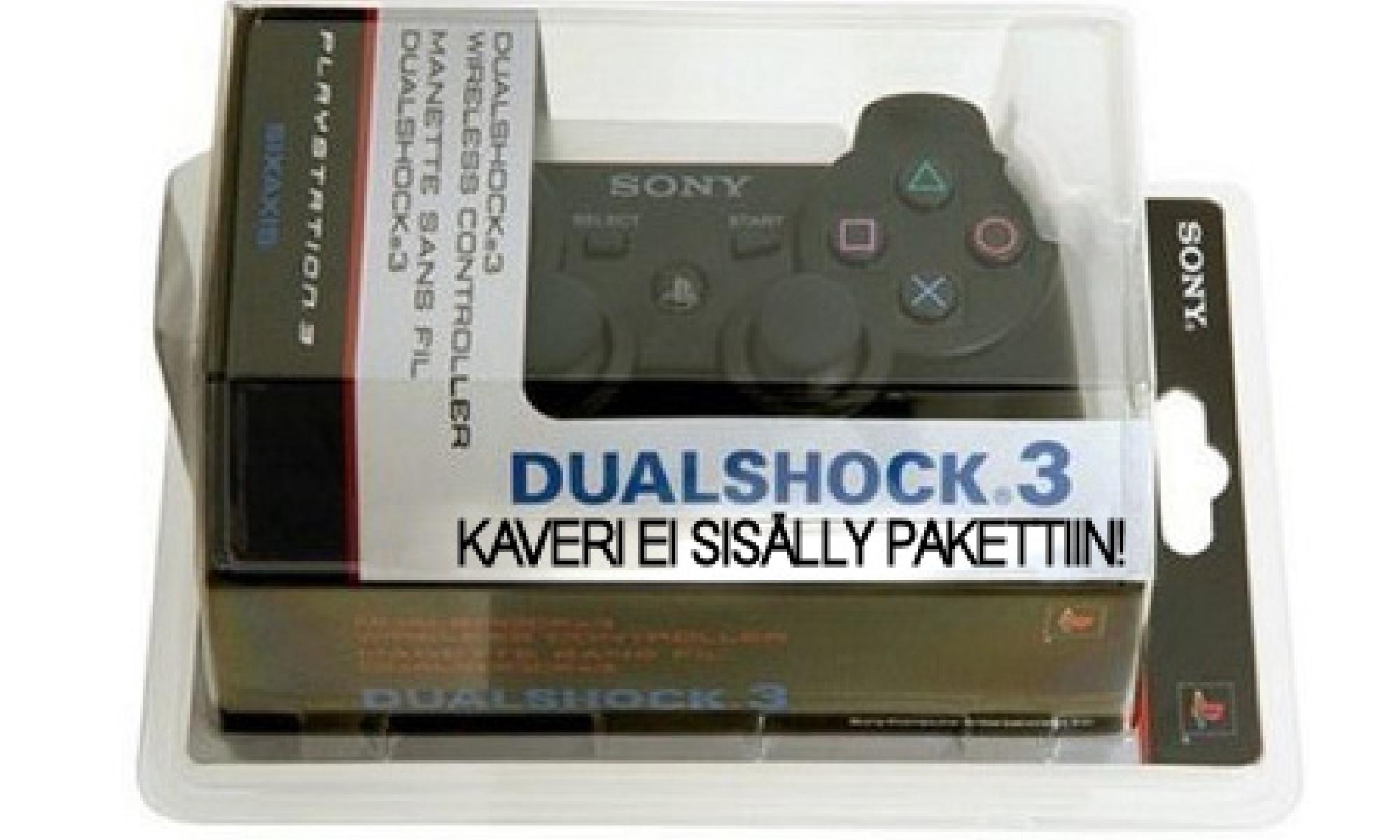 Dualshock 3 ilman kaveria