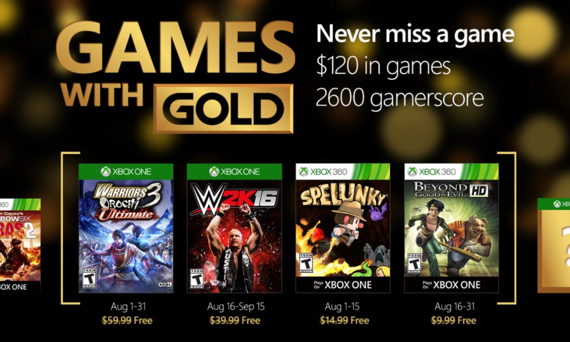 Games with Gold