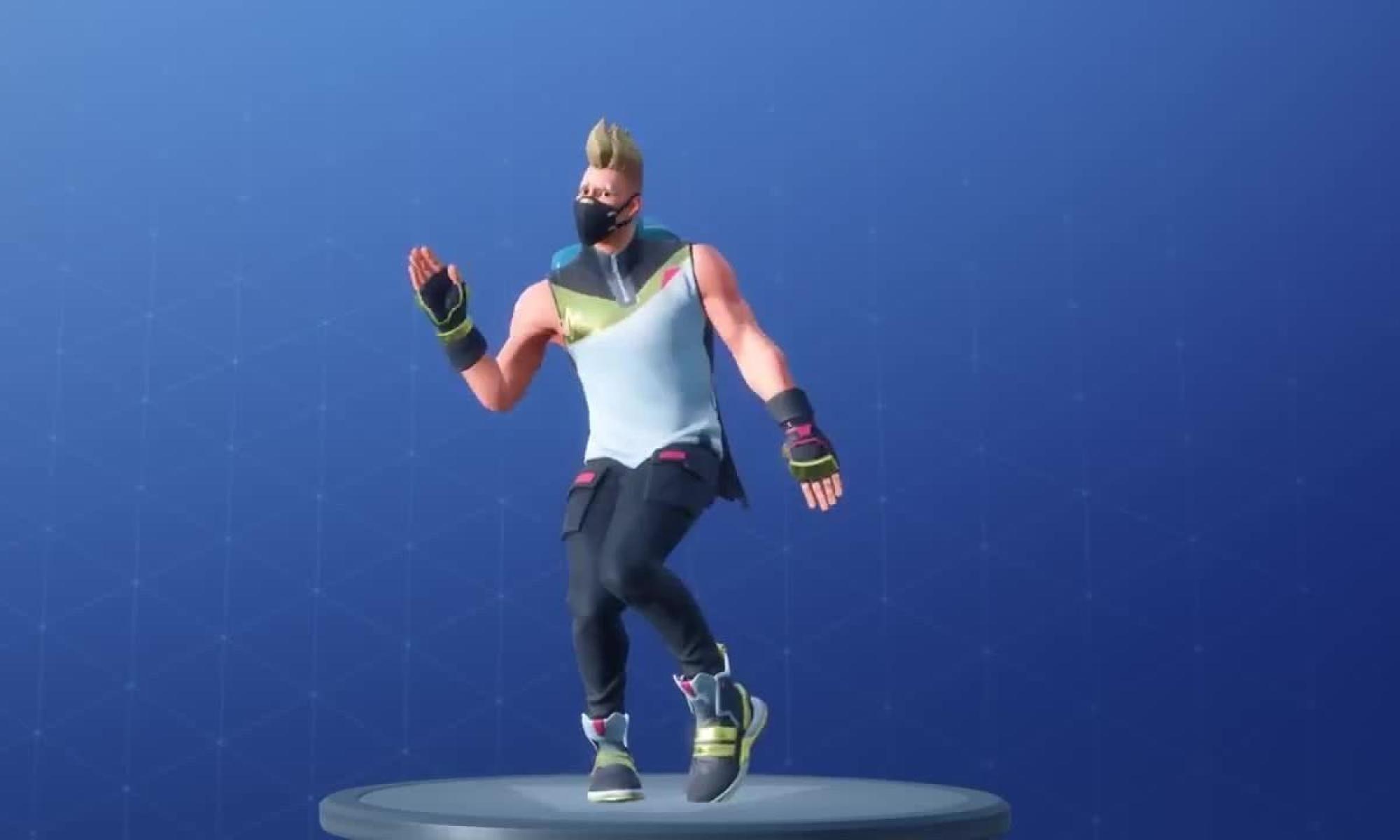 Fortnite Milly Rock Swipe It tanssi koreografia