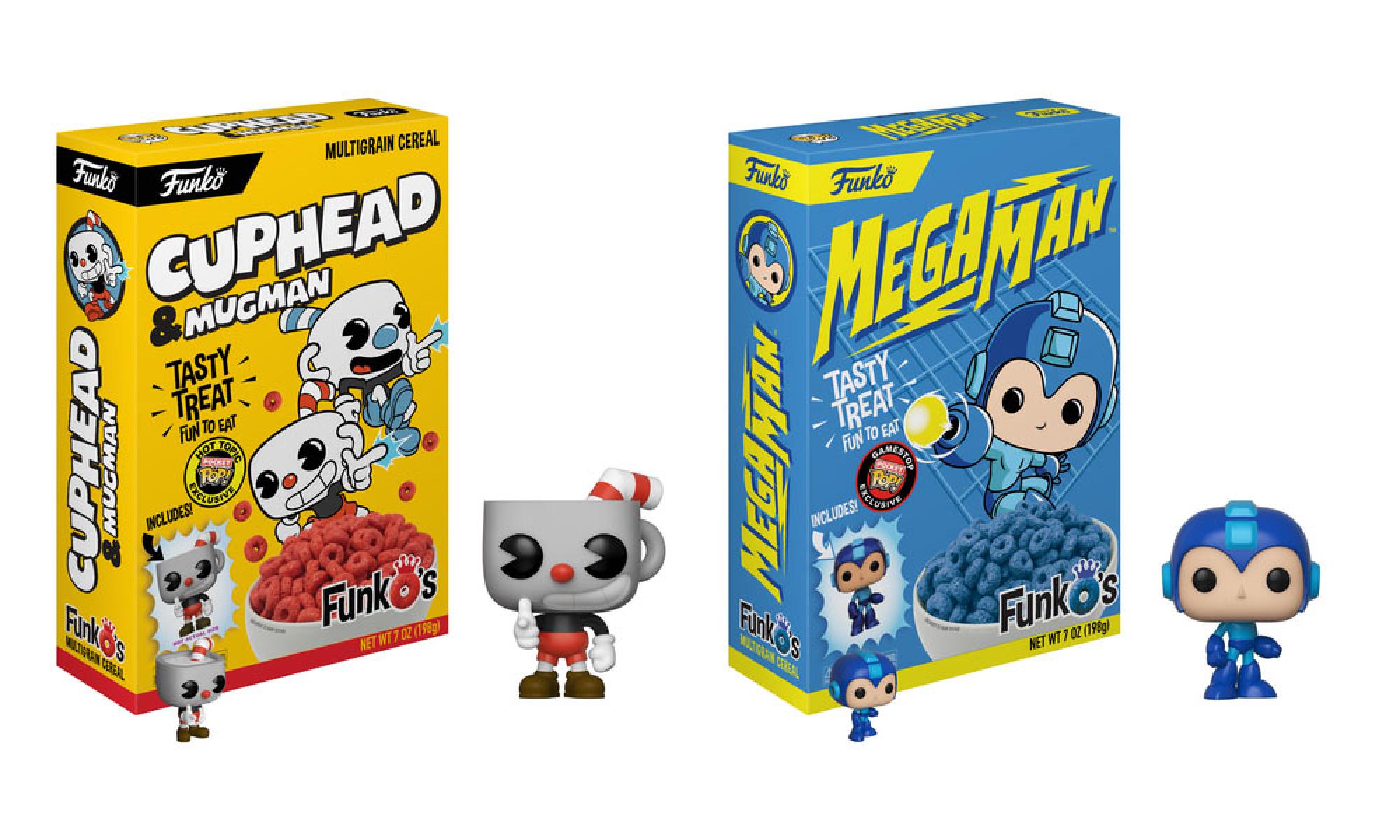 Funko murot Mega Man Cuphead