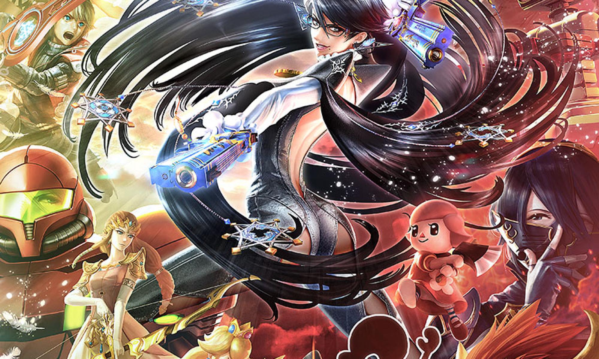 Super Smash Bros. Bayonetta kuvitus