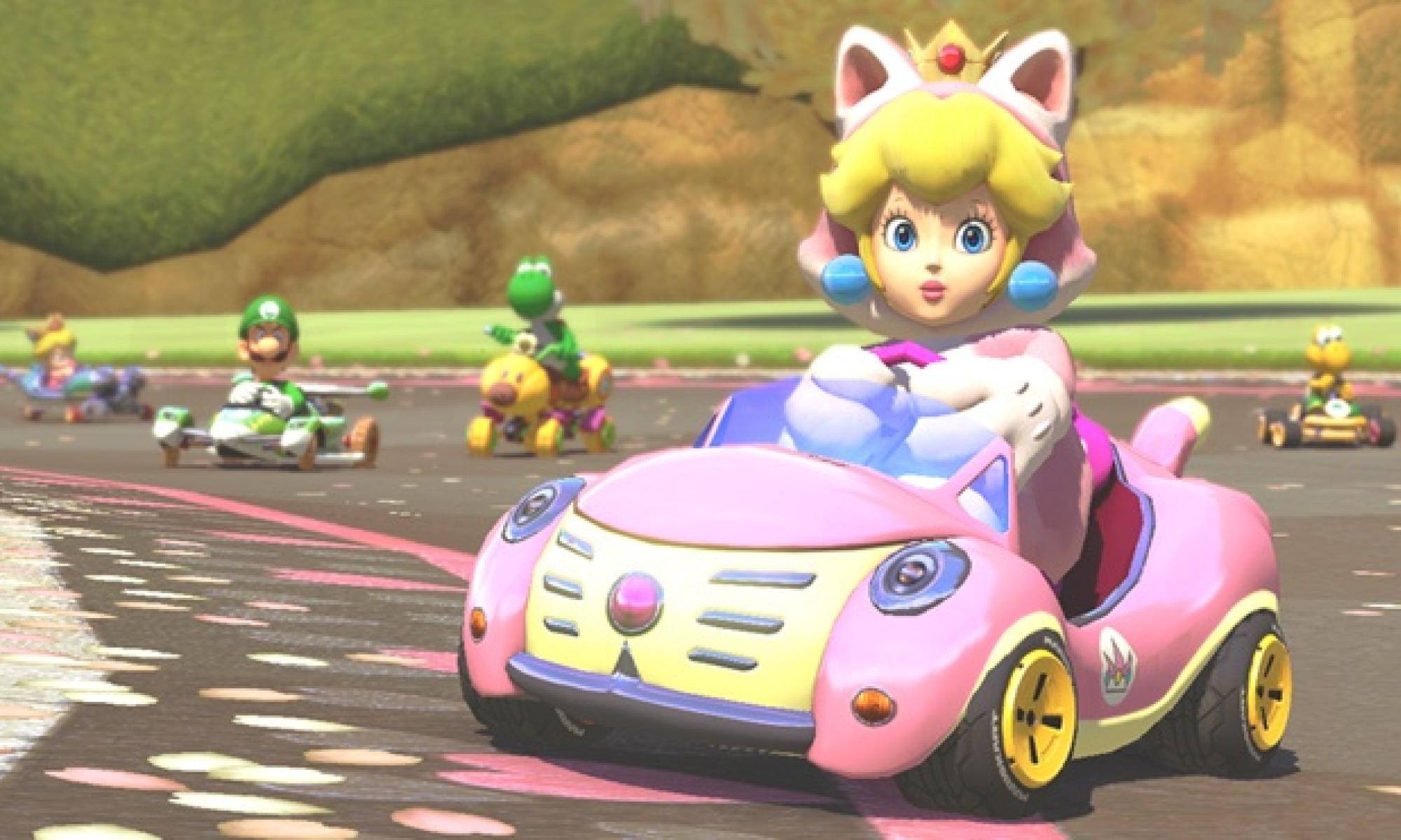 Mario Kart 8 kaahaa F-Zeron, Zeldan ja muiden pelien maisemiin