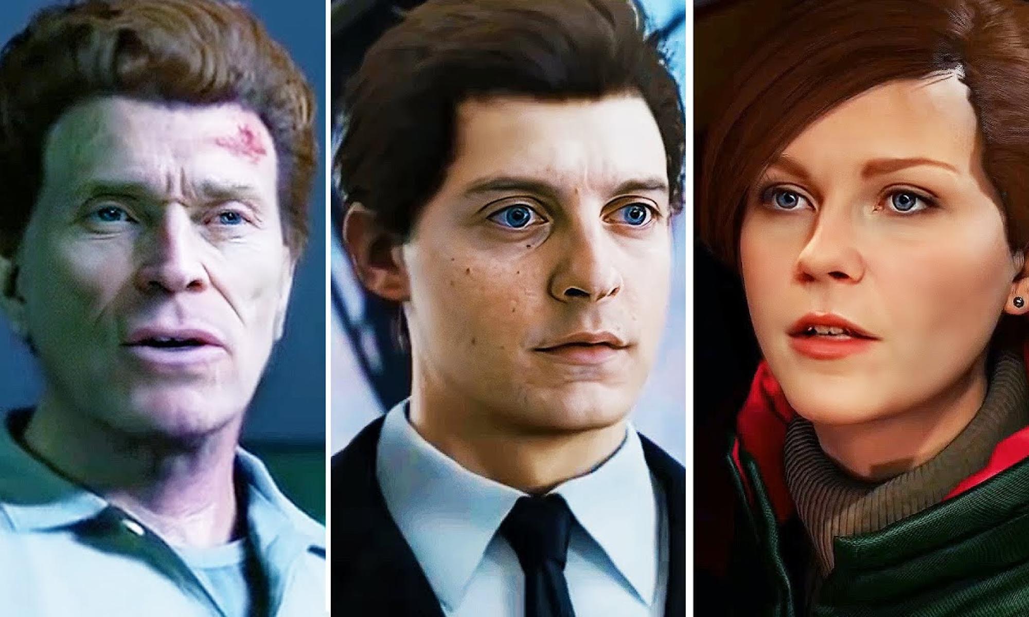 Marvel's Spider-Man Deepfake Tobey Maguire Kirsten Dunst Willem Dafoe