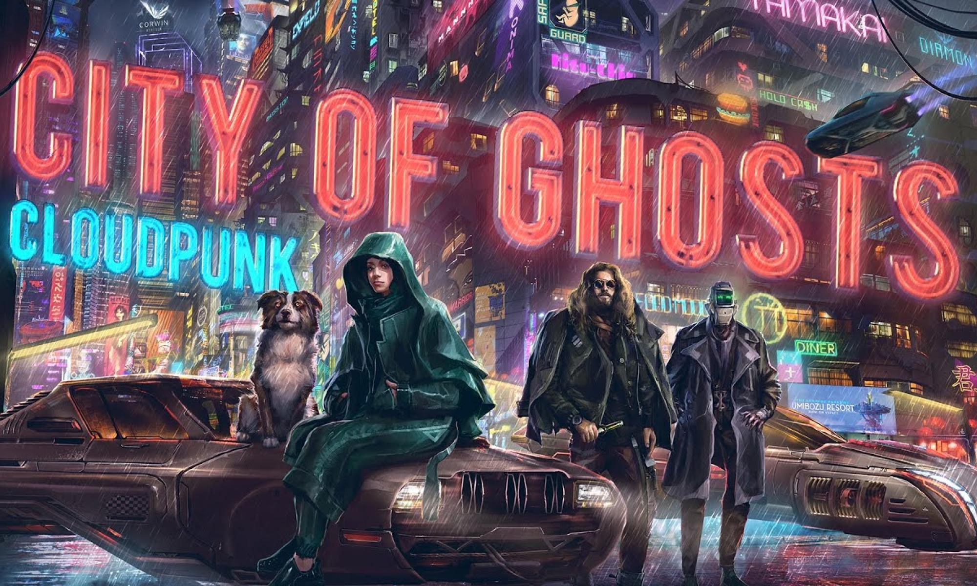 Cloudpunk City of Ghosts Header