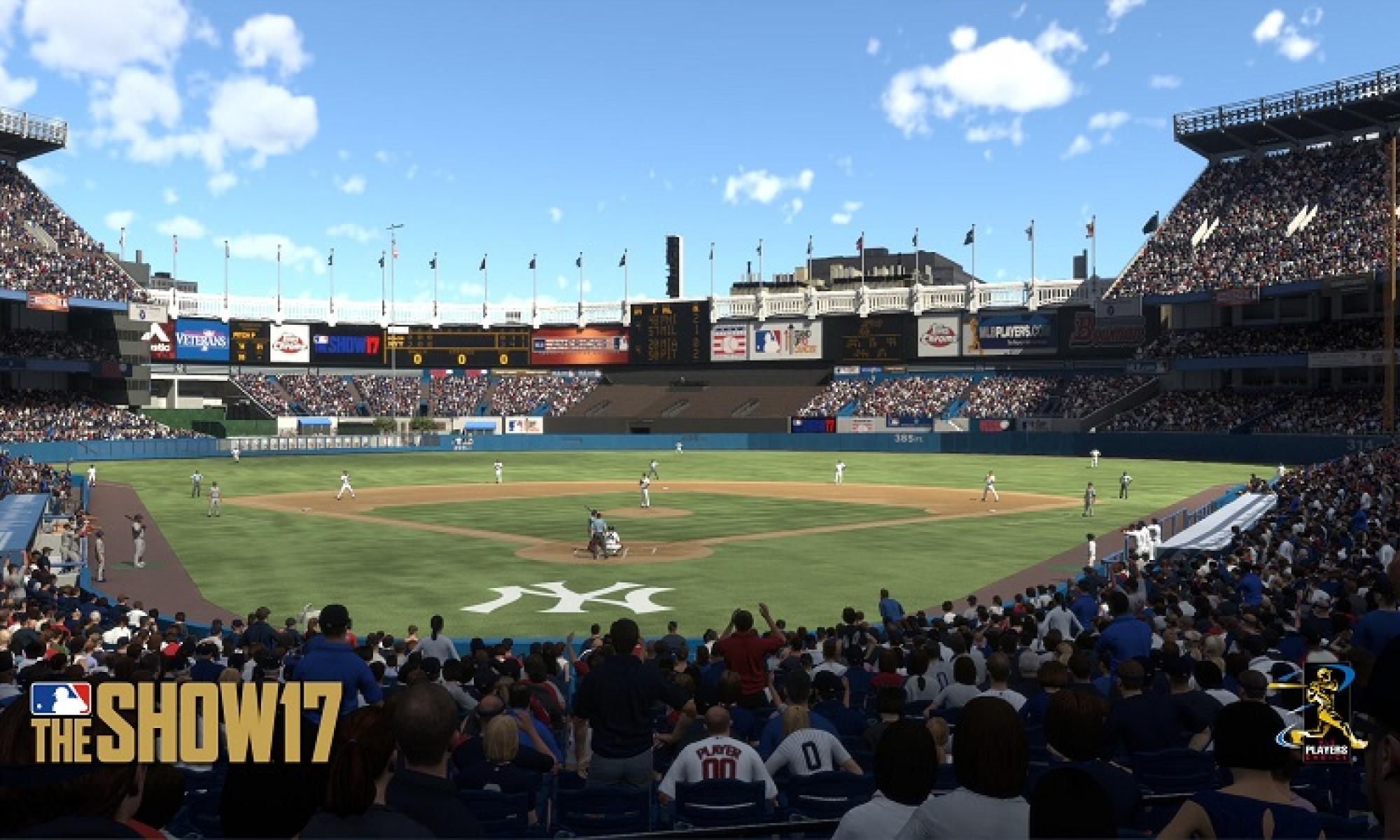 MLB The show 17 pelikenttä ja katsomo