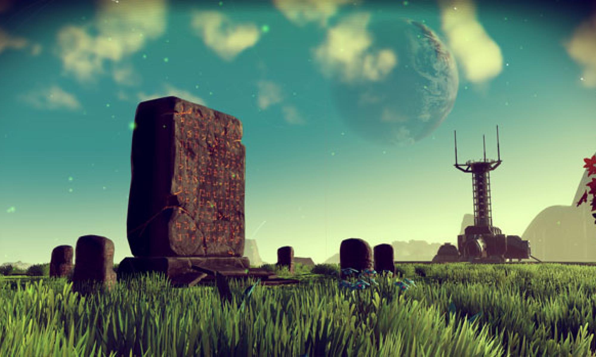 No Man's Sky ja kryptinen monoliitti