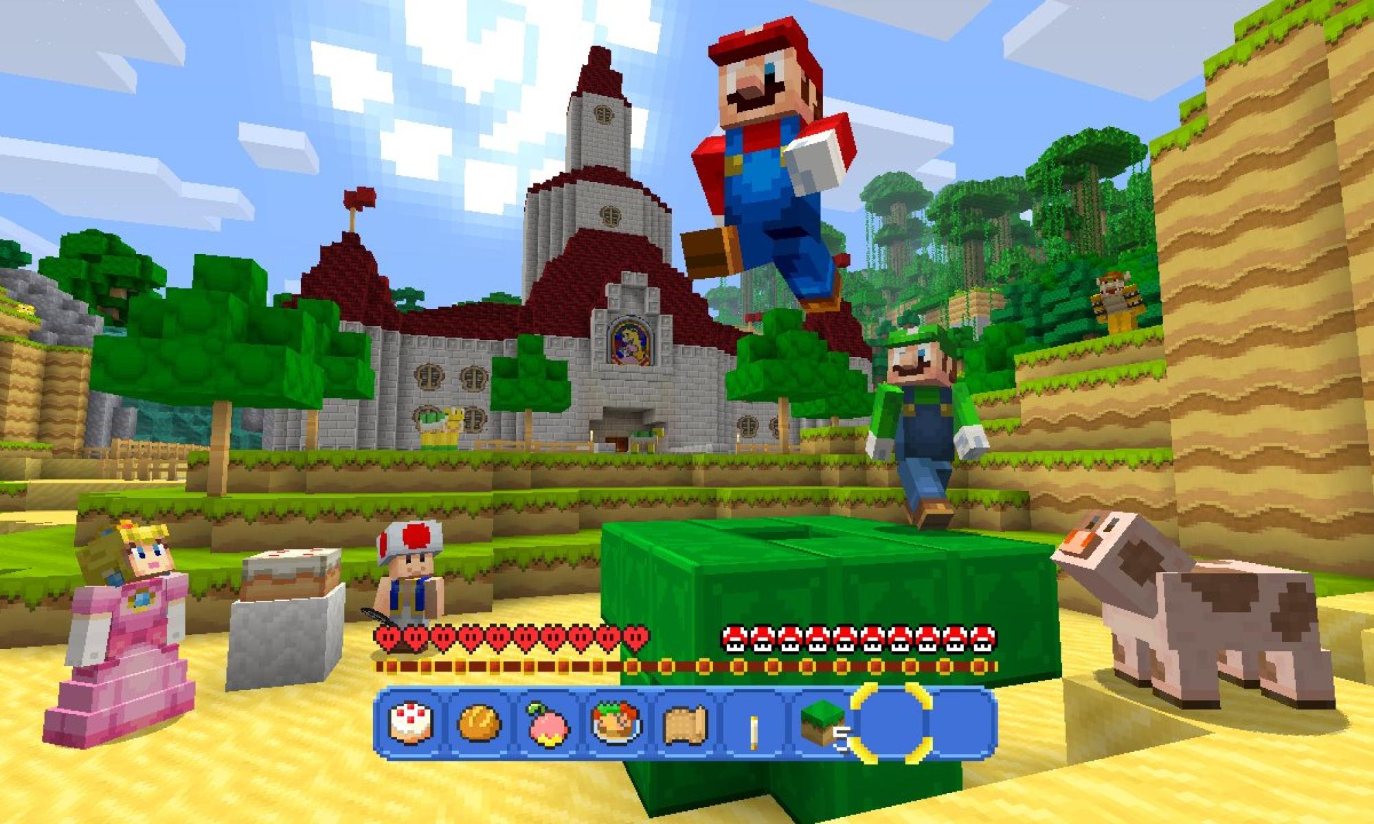 Minecraft Wii U Edition Super Mario DLC