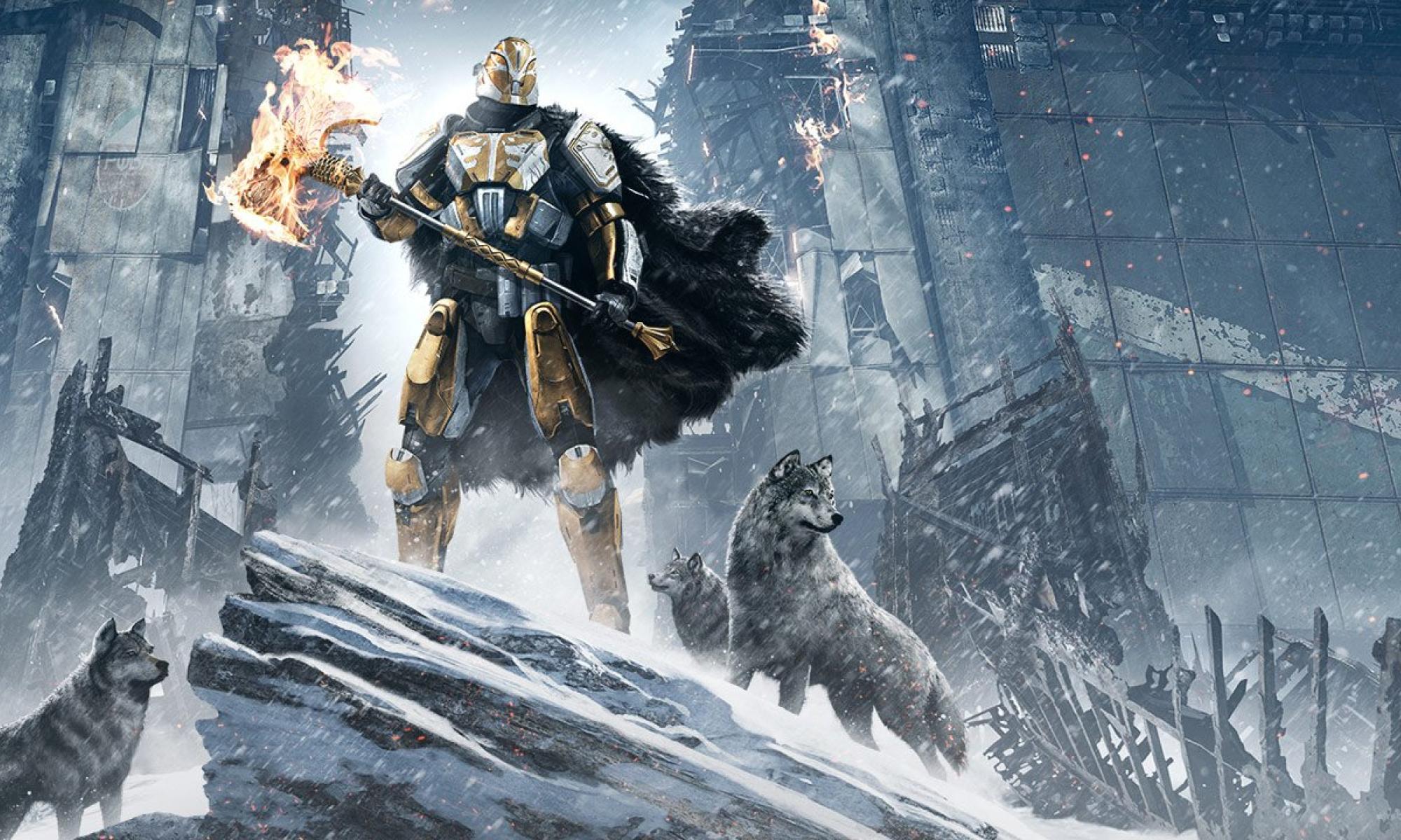 Destiny Rise of Iron keyart
