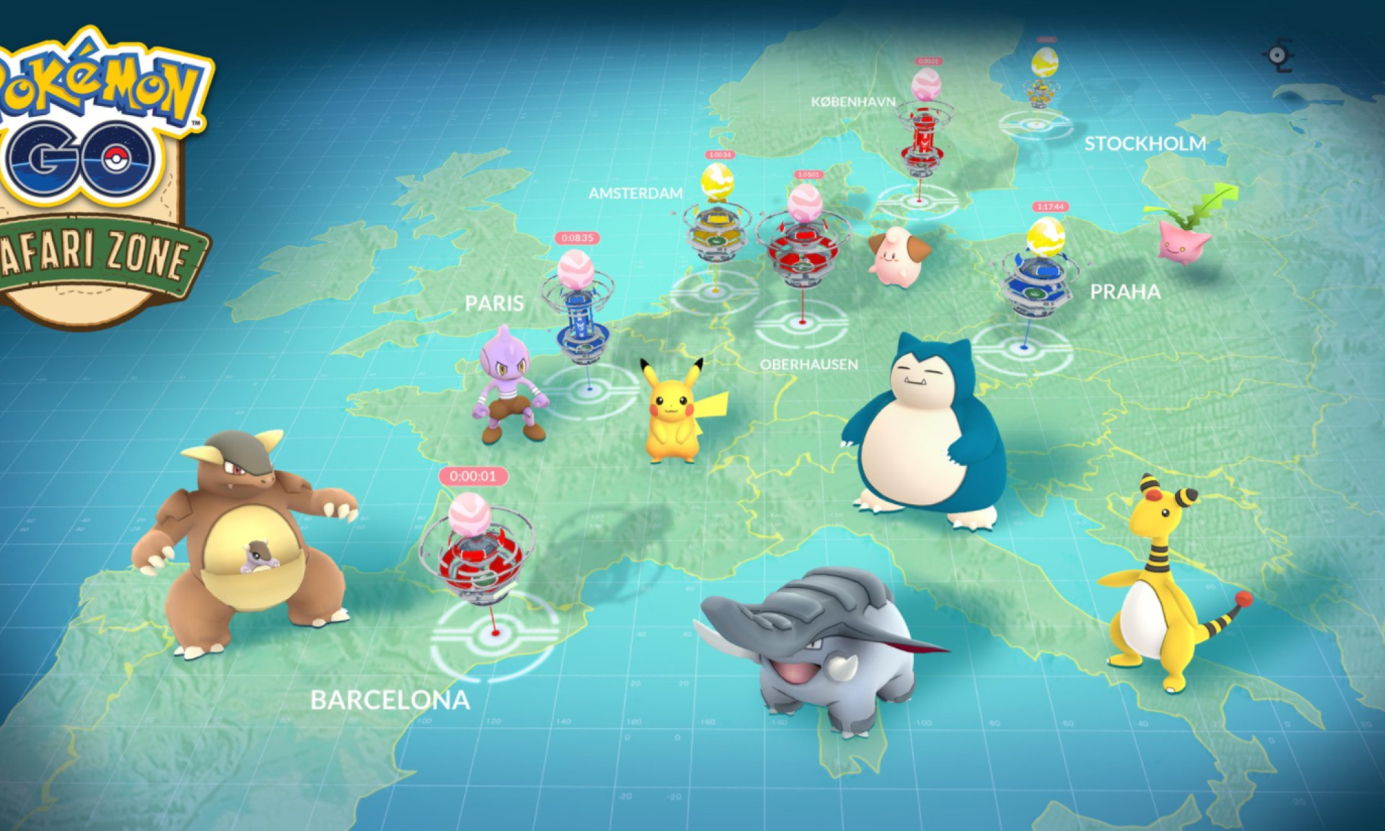 Pokémon GO Safari Zone