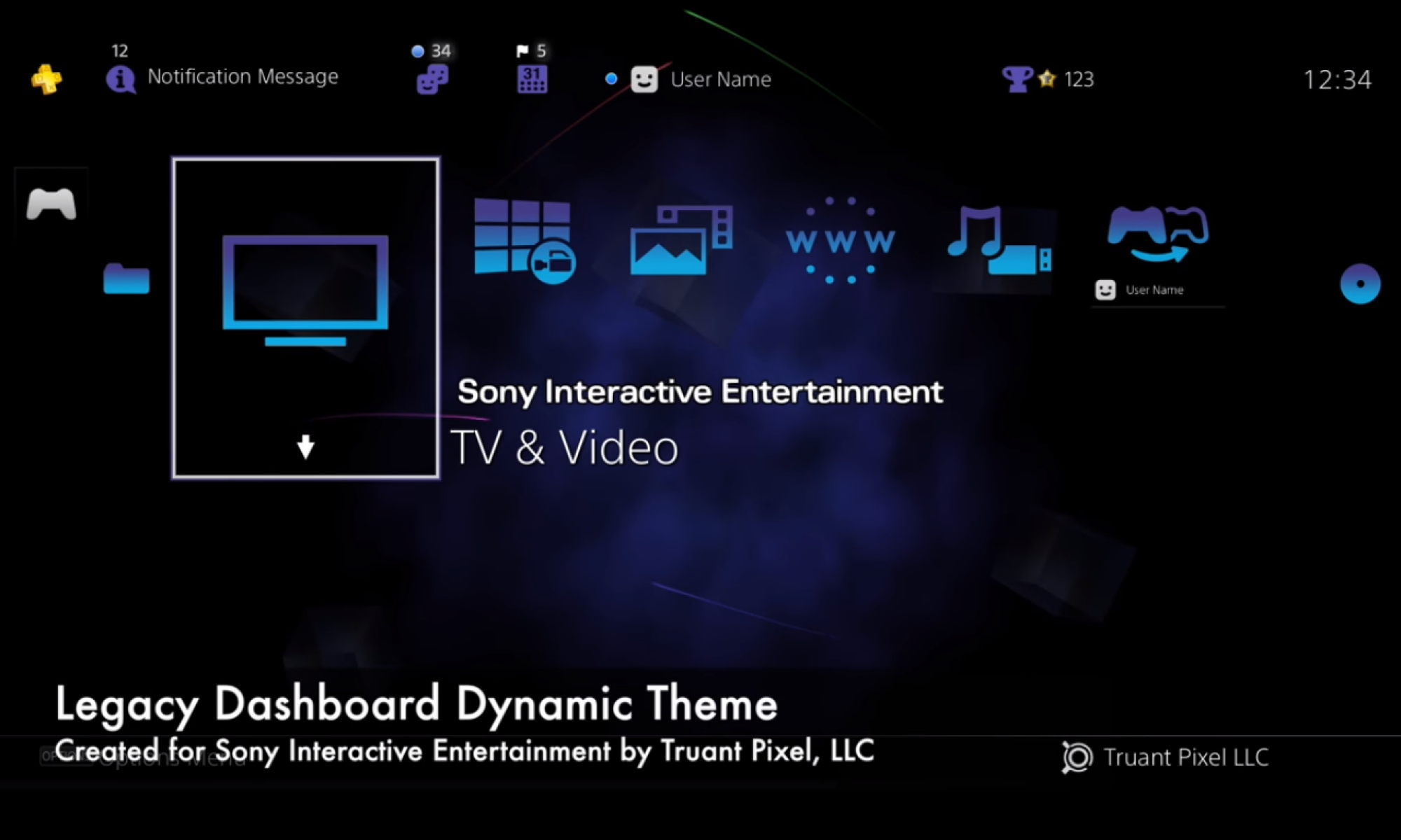 Legacy Dashboard Dynamic Theme by Truant Games