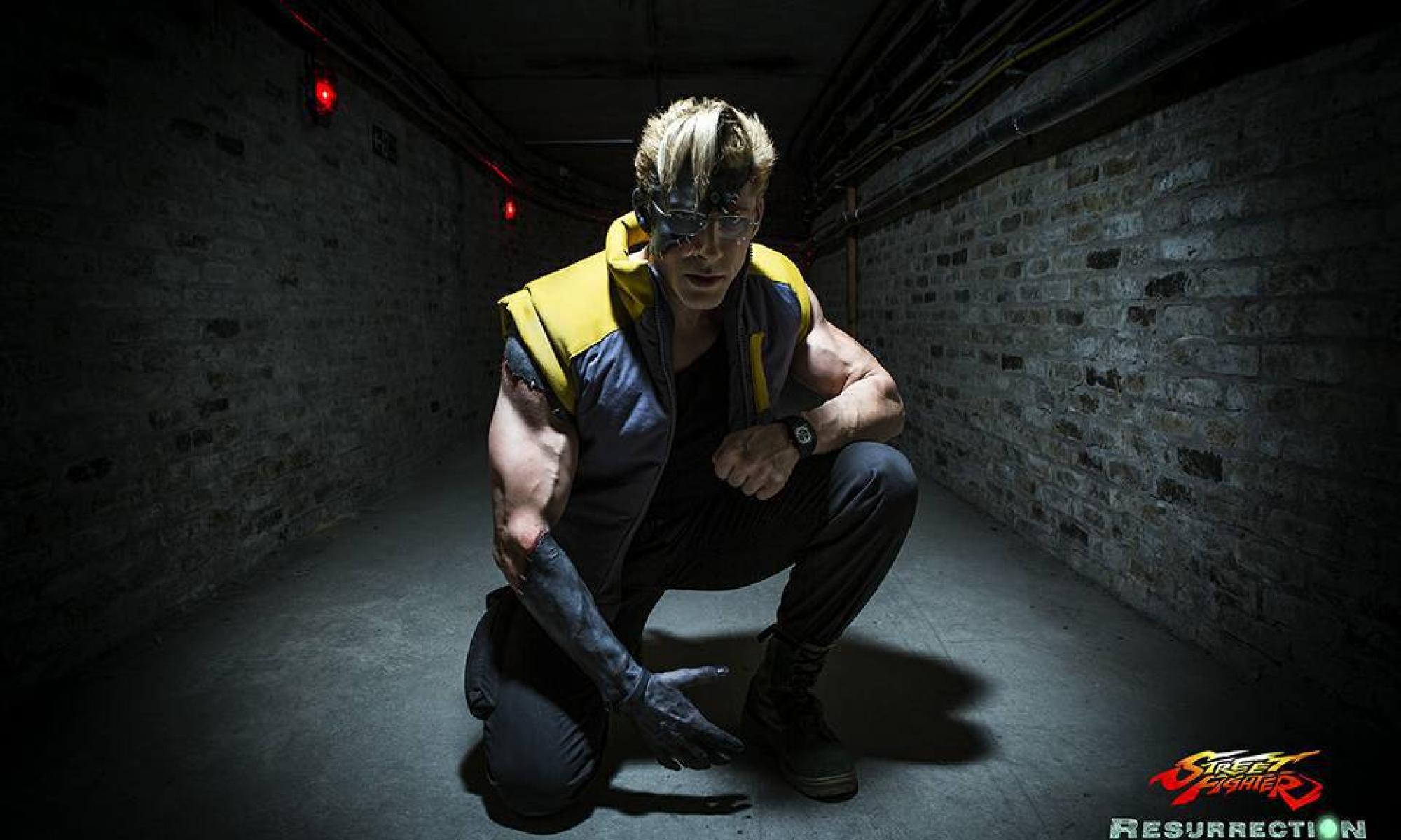 Street Fighter Resurrection Charlie Nash lyhyt elokuva näyttelijä