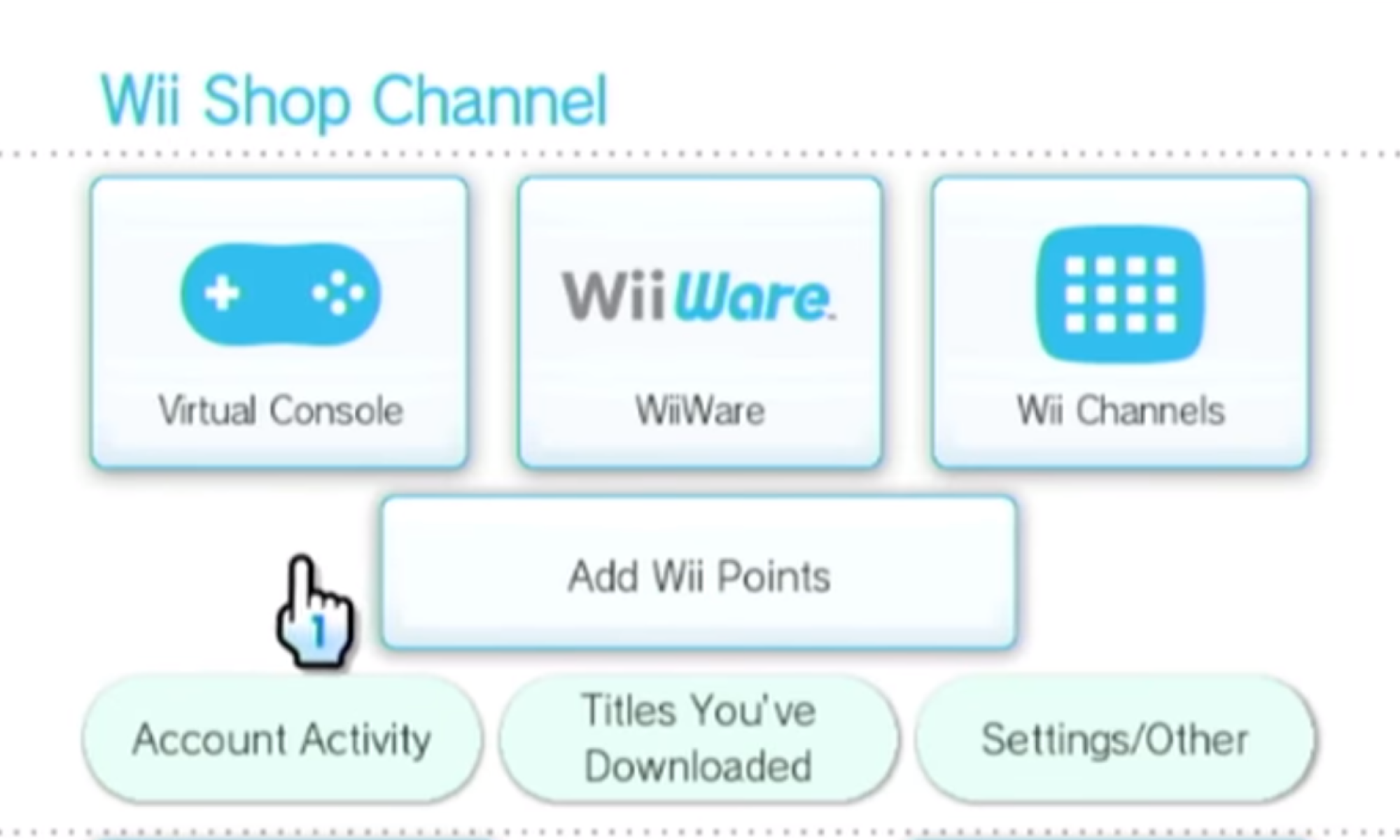 Wii Shop Channel