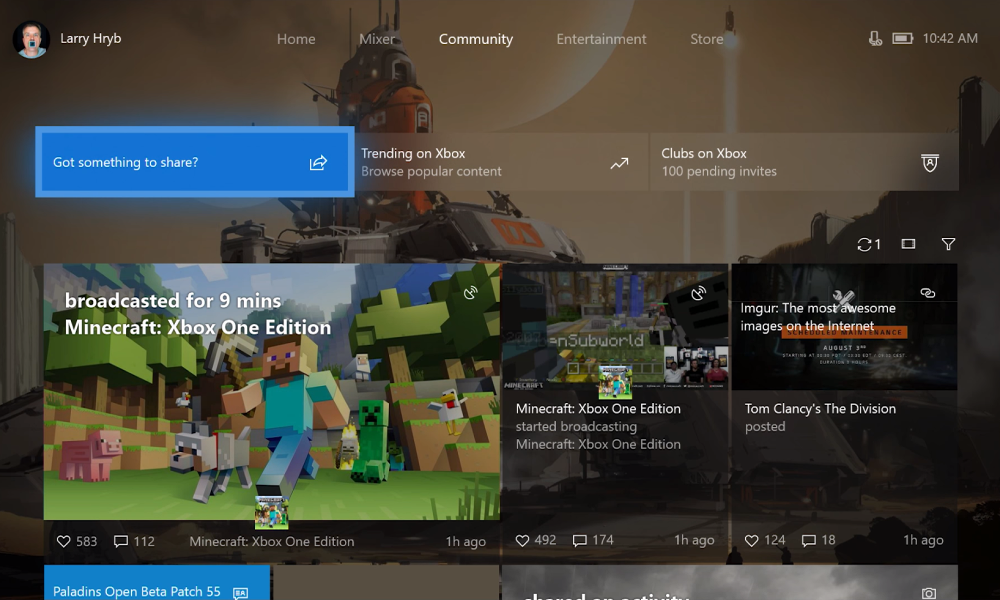 Xbox One: System Update