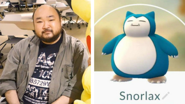 Koji Nishino Snorlax kaksi marjaa