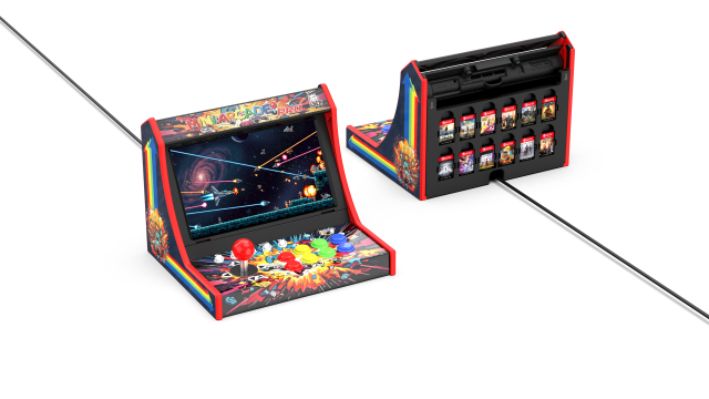 MINI ARCADE press kitin materiaalia