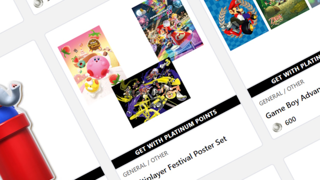 Tiesittekö? Niistä platinapisteistä on oikeasti jotain konkreettista hyötyäkin Nintendo Platinum Points My Nintendo Rewards