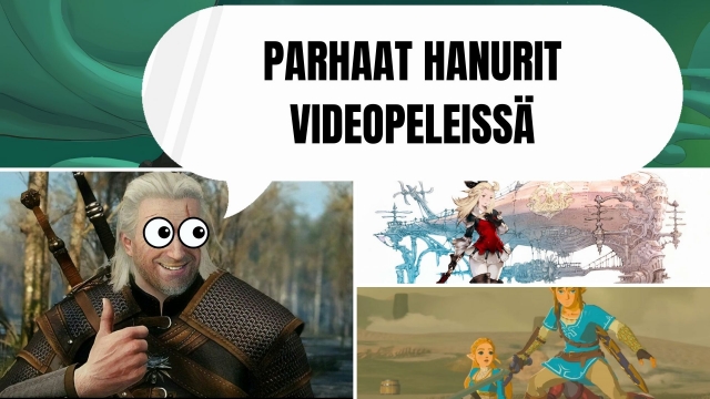 Videopelien parhaat hanurit