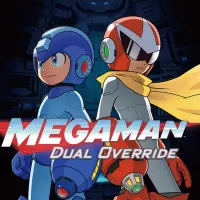 Mega Man Dual Override pelin kansikuva