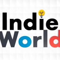 Indie World, värikäs logo