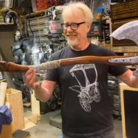 Adam Savage Leviathan-kirves axe