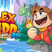Alex Kidd in Miracle World DX logo