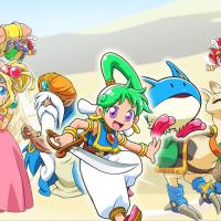 Asha in MOnster World