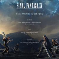 Final Fantasy XV Jamie Oliver menu