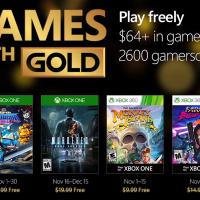 Games With Gold marraskuu