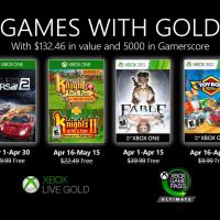 Games With Gold huhtikuu