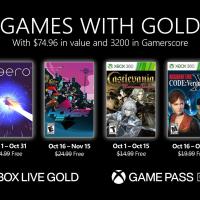 Games with Gold lokakuu