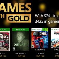 Games with Gold joulukuu