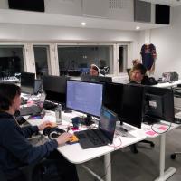 Finnish Game Jam 2023: tiimit työn touhussa