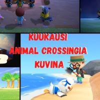 Kuukausi Animal Crossingia kuvina