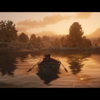 Red Dead Redemption 2 - Romanttinen hetki järvellä soutaessa