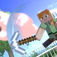Super Smash Bros. Ultimate Minecraft-hahmot