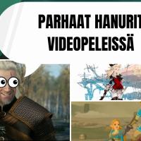 Videopelien parhaat hanurit