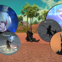 Final Fantasy XIV: Endwalker: viera-nostokuva