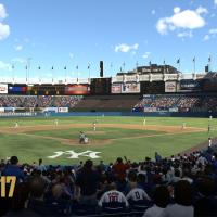 MLB The show 17 pelikenttä ja katsomo