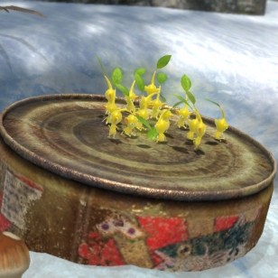 Keltaiset pikminit valmiudessa Pikmin 3 Deluxessa