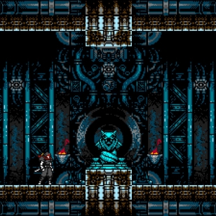 Cyber Shadow_temppelissä