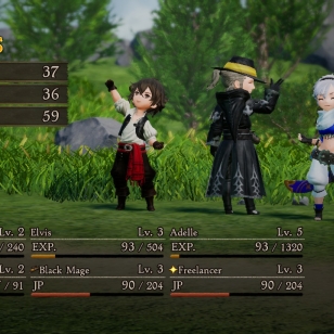 ​Bravely Default 2_Voittajan on helppo hymyillä