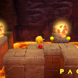 Pac-Man World Re-PAC: Laavaa ympärillä