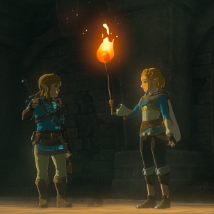 The Legend of Zelda: Tears of the Kingdom_Link, Zelda ja luola 2