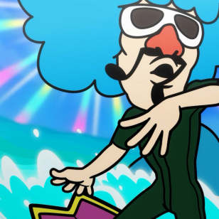 Warioware: Move It! – Surffidude