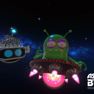 ASTRO BOT Rescue Mission - Alien attack