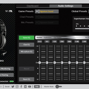 Turtle Beach Control Studio Audio settings