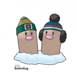 Bobndug kanadalaiset epäviralliset pokemonit
